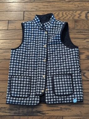 Draper James RSVP Reversible Quilted Puffer Vest